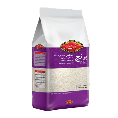تصویر  برنج هاشمی ممتاز معطر گلستان 4.5 كیلوگرمی