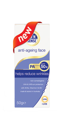 لوسیون ضد آفتاب ایگو سری سان سنس آنتی ایج +SPF50 وزن ۵۰ گرم