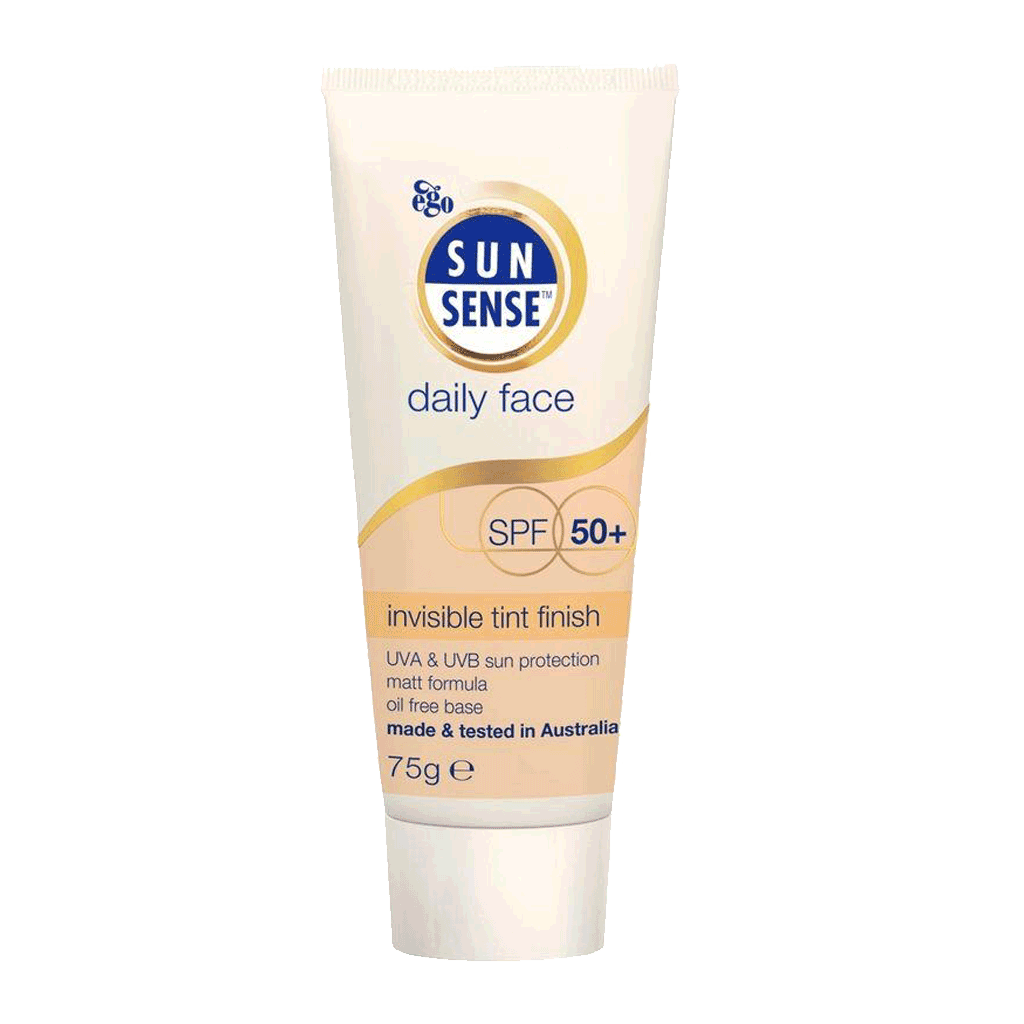 کرم ضد آفتاب ایگو سری سان سنس دیلی فیس ⁺SPF50 وزن ۷۵ گرم