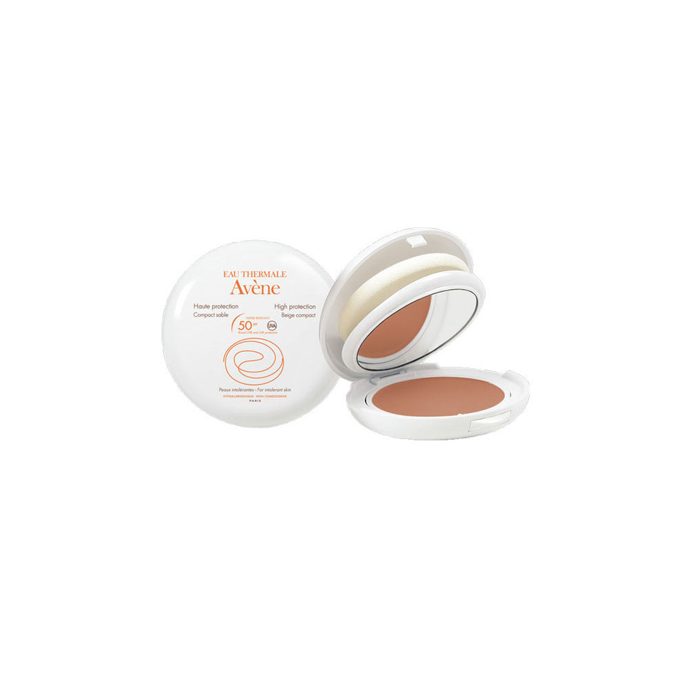 کرم پودر فشرده ضد آفتاب مینرال اون SPF50 رنگ عسلی تیره 10 گرم