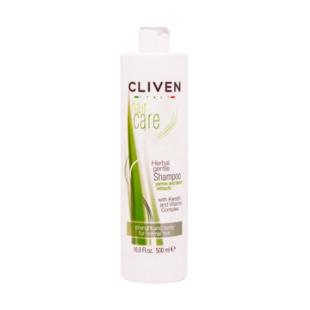 شامپو کراتینه کلیون مدل Herbal Gentle Shampoo حجم ۵۰۰ میلی لیتر