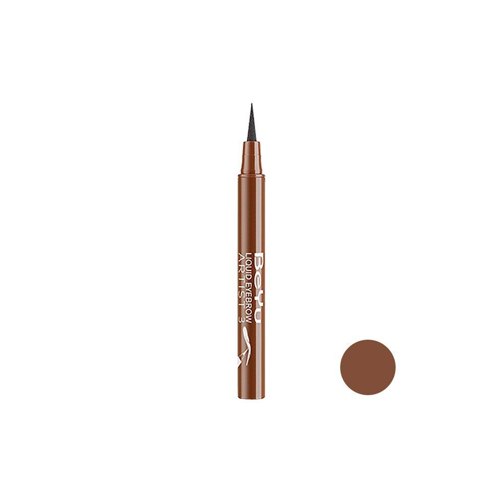 مداد ابرو ماژیکی بی یو مدل BeYu Liquid Artist Eyebrow Pencil (کد رنگ 03)