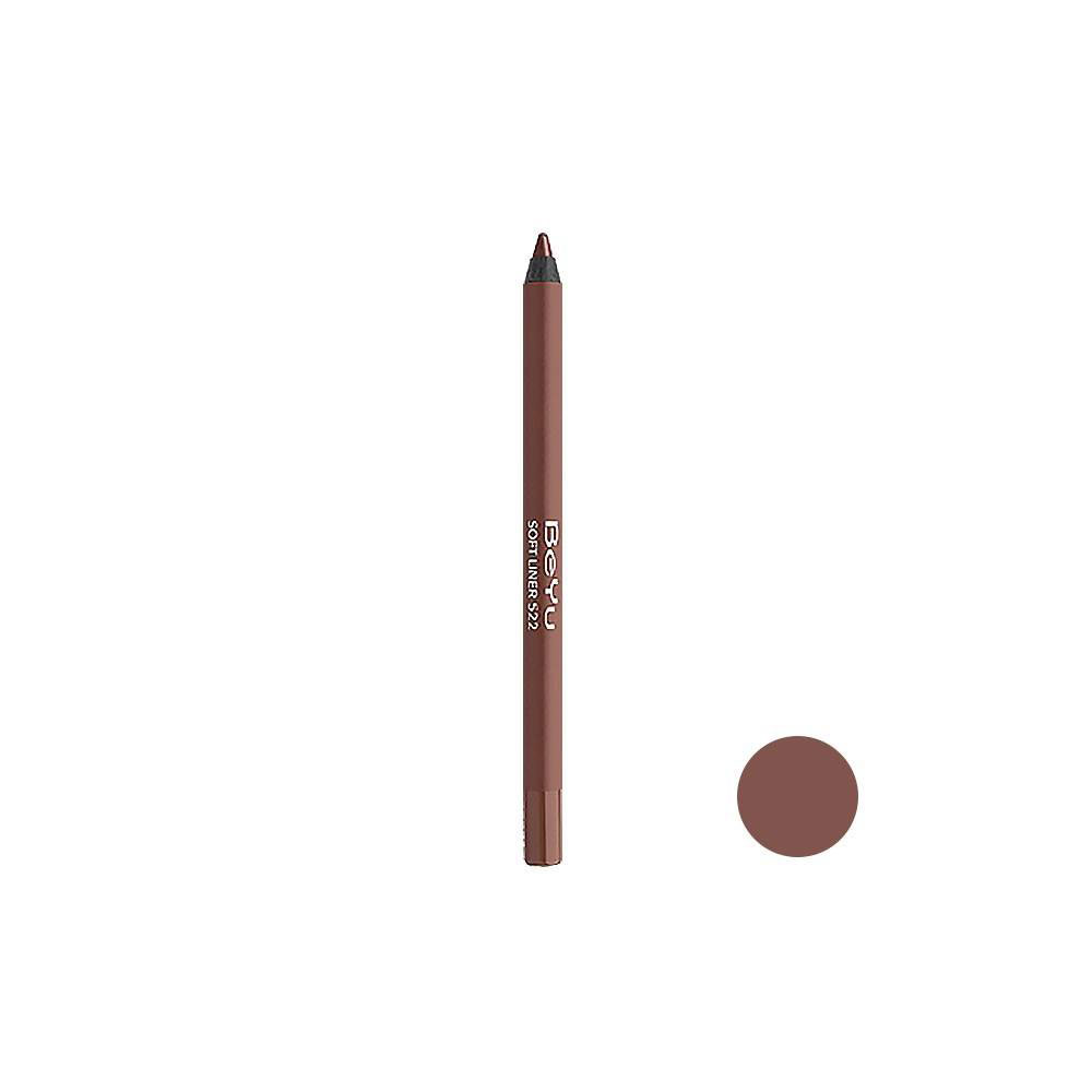 مداد لب سافتلاینر بی یو BeYu Soft Lip Liner (کد رنگ 522)