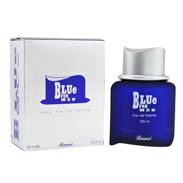 ادو تویلت مردانه روساسی مدل Blue for men حجم 100 میلی لیتر