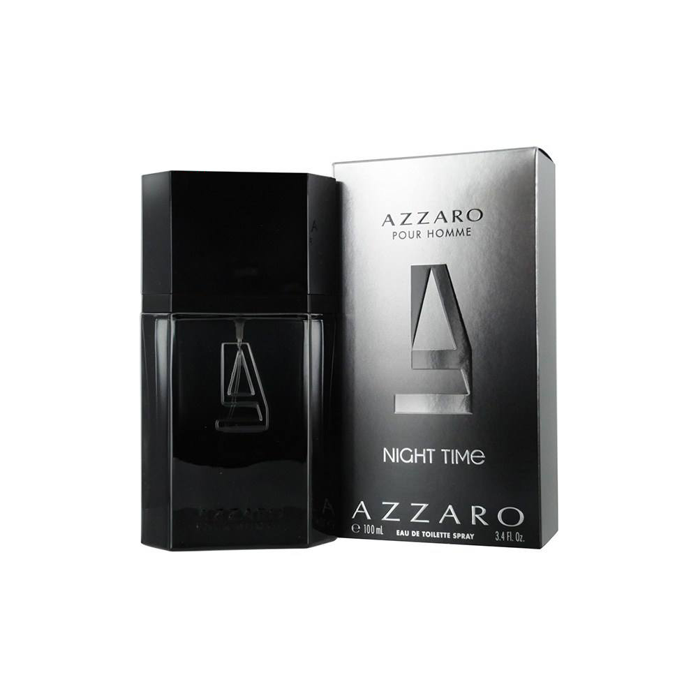 تصویر  ادو تویلت مردانه آزارو مدل Azzaro Pour Homme Night Time حجم ۱۰۰ میلی لیتر