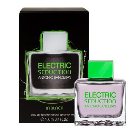 ادکلن مردانه آنتونیو باندراس الکتریک بلک Antonio Banderas Electric in Black for Men