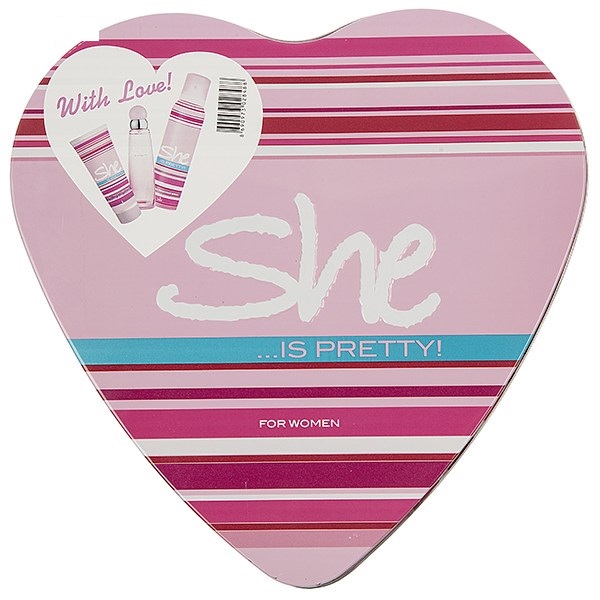 ست ادو تویلت زنانه شی پرتی She Pretty Eau De Toilette Gift Set For Women 50ml