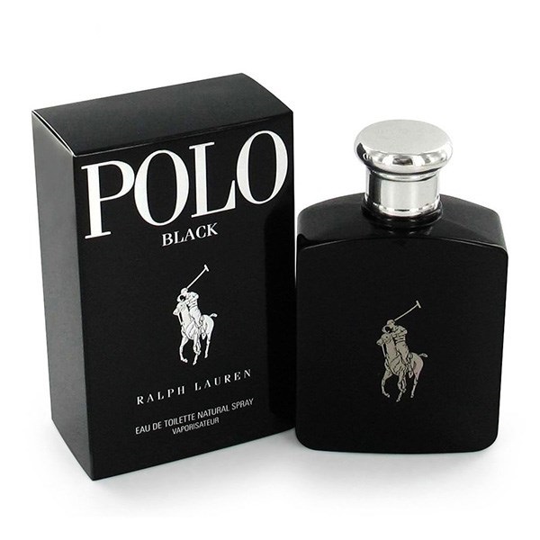 ادو تویلت مردانه رالف لورن Ralph Lauren Polo Black Eau De Toilette For Men 125ml