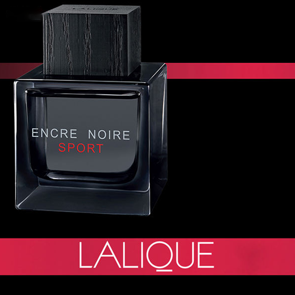 ادو تویلت مردانه لالیک انکری نوآر اسپرت Lalique Encre Noire Sport Eau De Toilette For Men 100ml