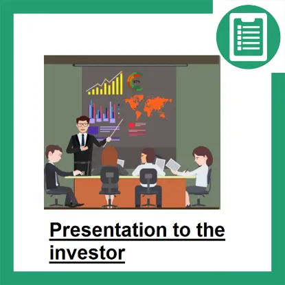 دوره آموزش ارائه به سرمایه گذار