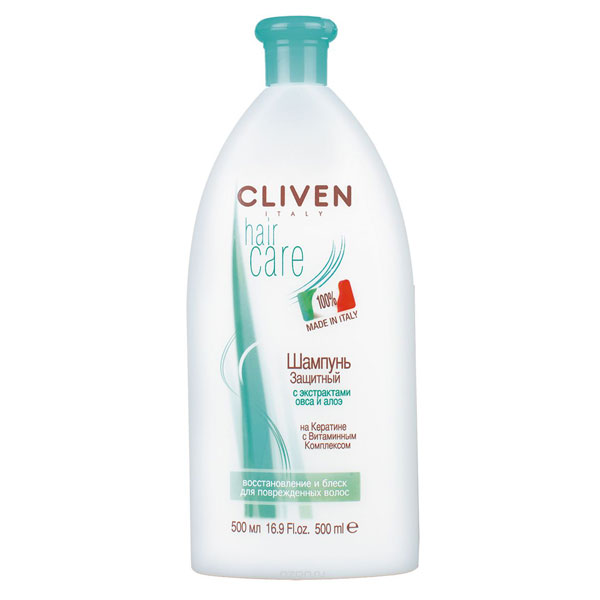شامپو کراتینه کلیون مدل Protective Shampoo حجم 500 میلی لیتر
