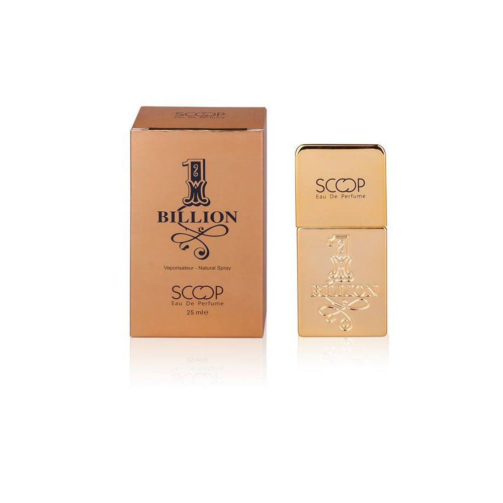 عطر جیبی مردانه اسکوپ مدل 1Billion حجم 25میلی لیتر