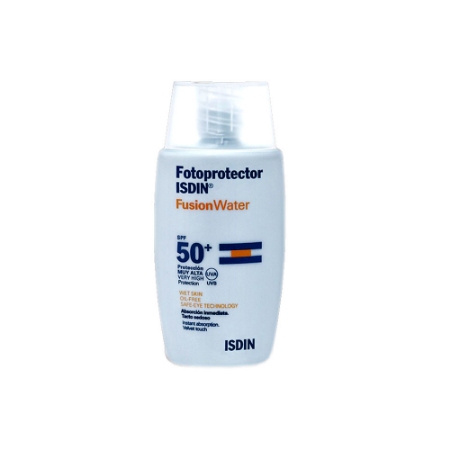 کرم ضدآفتاب ایزدین مدل Fusion water spf 50 حجم 50 میلی لیتر