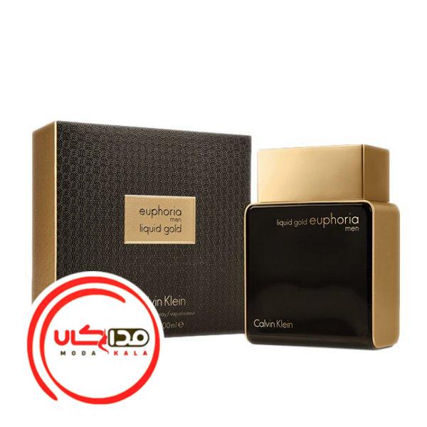 تصویر  عطر سی کی ایفوریا لیکویید گلد مردانه | Ck Euphoria Liquid Gold