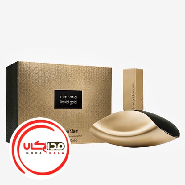 تصویر  عطر ادکلن سی کی ایفوریا لیکویید گلد زنانه | Ck Euphoria Liquid Gold