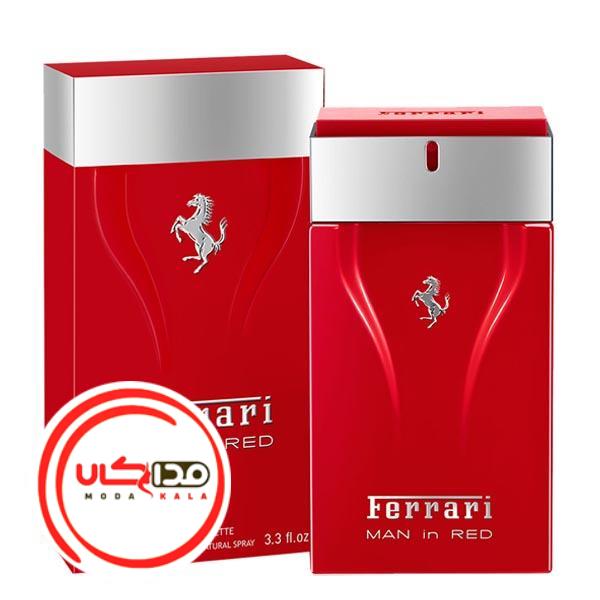 تصویر  عطر ادکلن فراری من این رد | Ferrari Man in Red