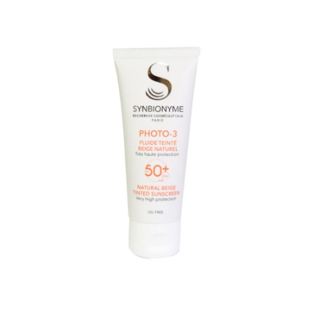 ضد آفتاب فاقد چربی فتو 3 سین بیونیم +SPF50 رنگ بژ طبیعی حجم 40 میلی لیتر