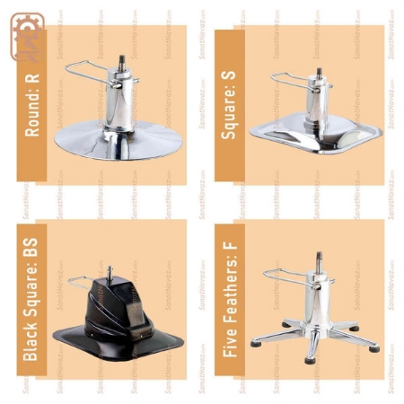 صندلی میکاپ صنعت نواز مدل  SN-6822 BS