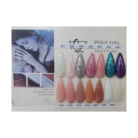 پلی ژل کاشت ناخن ای زد شماره 19 وزن 30 گرم