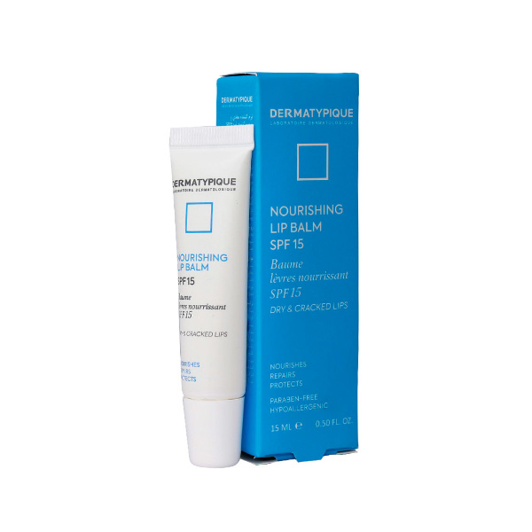 بالم لب نرم کننده و ترمیم کننده SPF15 درماتیپیک حجم 15 میلی لیتر