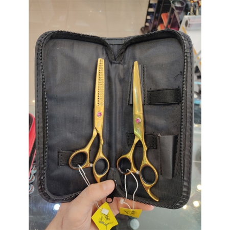 ست قیچی حرفه ای برند N.T.C مدل M106N 