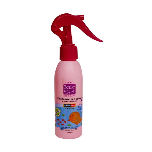 اسپری ضدآفتاب کودکان سی گل SPF50 حجم 150 میلی لیتر