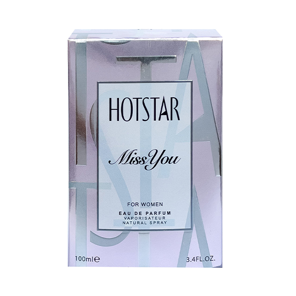 ادو تویلت زنانه میس یو هات استار Hotstar Miss You حجم 100 میلی لیتر