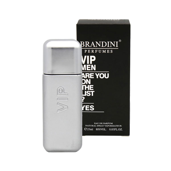 عطر جیبی مردانه برندینی مدل VIP Men حجم 25 میلی لیتر