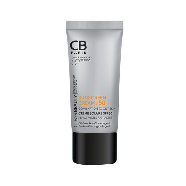 کرم ضد آفتاب سی بی SPF50 پوست مختلط تا چرب
