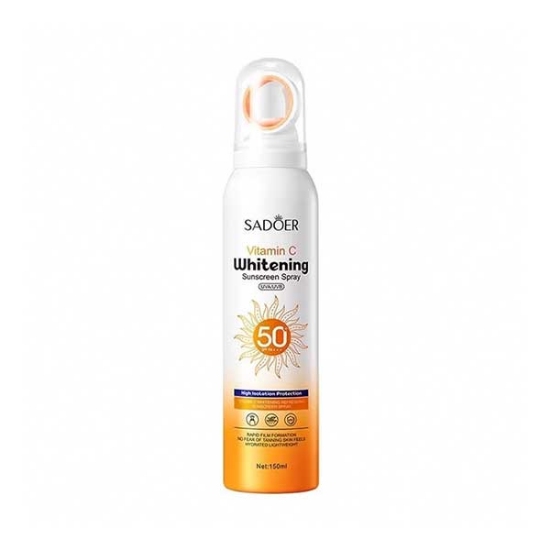تصویر  اسپری ضد آفتاب SPF50 ویتامین سی سادورSadoer حجم 150 میلی لیتر